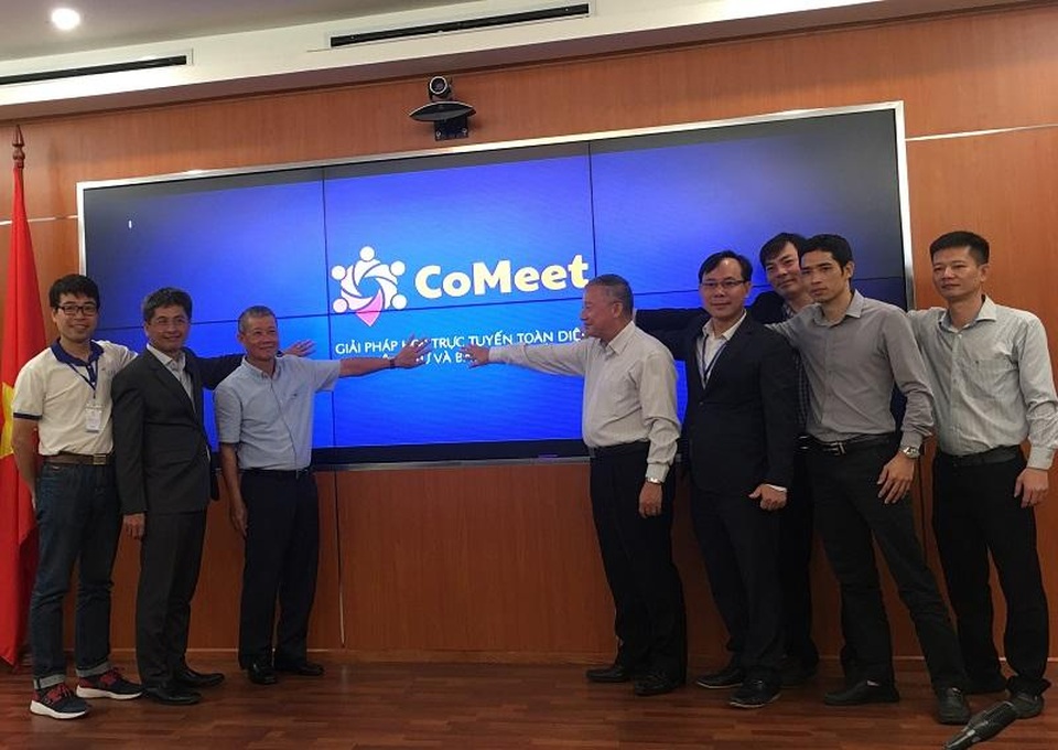 Bộ TTTT ra mắt Giải pháp Hội nghị trực tuyến CoMeet - 2 Bộ TTTT ra mắt Giải pháp Hội nghị trực tuyến CoMeet - 2