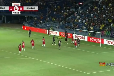 Xuân Trường tiếp tục bị "bỏ rơi", Buriram thắng đậm Chiangmai