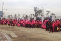 Ninh Bình: Hàng trăm công nhân ngừng việc đòi… tiền thưởng Tết