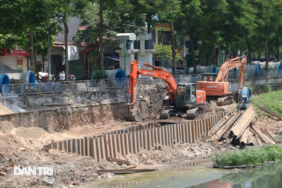 Đánh chuyển hơn 700 cây xanh dọc sông Tô Lịch để làm dự án thoát nước thải - 7 Đánh chuyển hơn 700 cây xanh dọc sông Tô Lịch để làm dự án thoát nước thải - 7
