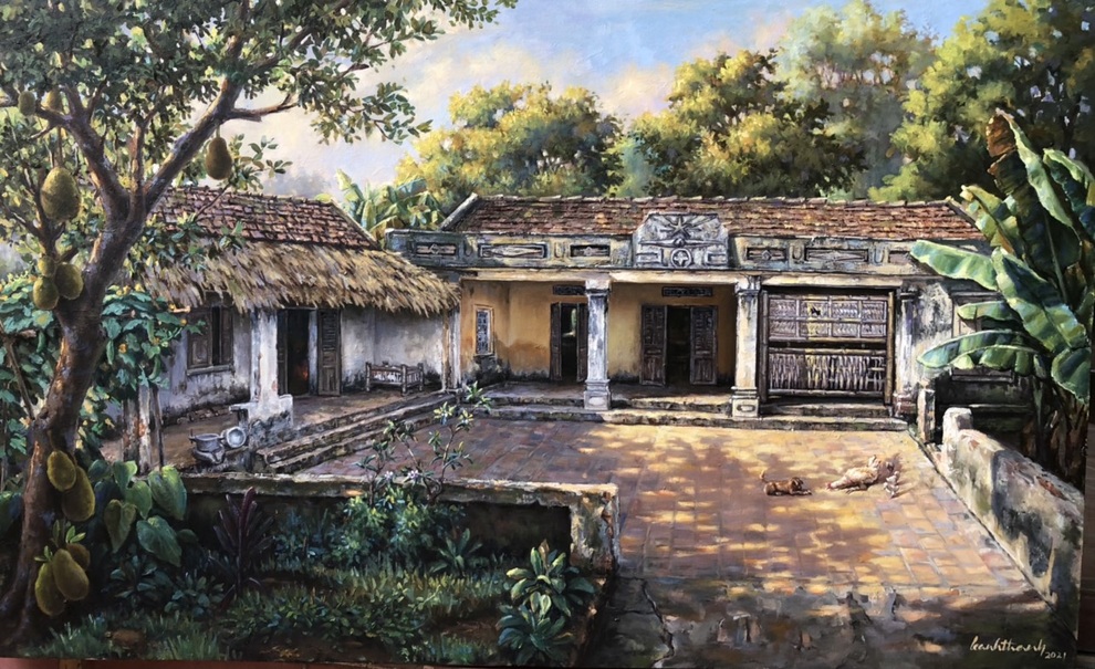Họa sĩ gây cảm xúc mạnh với những bức tranh một vé quay về tuổi thơ - 3 Họa sĩ gây cảm xúc mạnh với những bức tranh một vé quay về tuổi thơ - 3