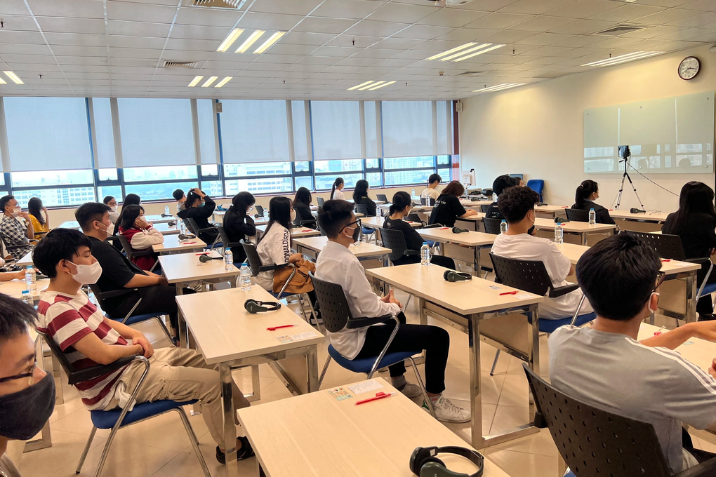 Trường đại học đầu tiên ở miền Bắc tổ chức thi cấp chứng chỉ IELTS - 1 Trường đại học đầu tiên ở miền Bắc tổ chức thi cấp chứng chỉ IELTS - 1