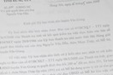 Huyện Văn Giang “phớt lờ” chỉ đạo của UBND tỉnh