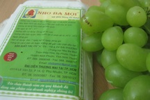 Nho BigC dán cờ Trung Quốc: BigC bán "nho lạ"?