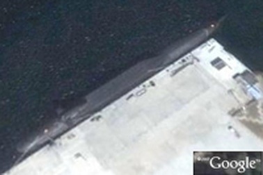 Vệ tinh Mỹ chụp được tàu ngầm hạt nhân mới của Trung Quốc