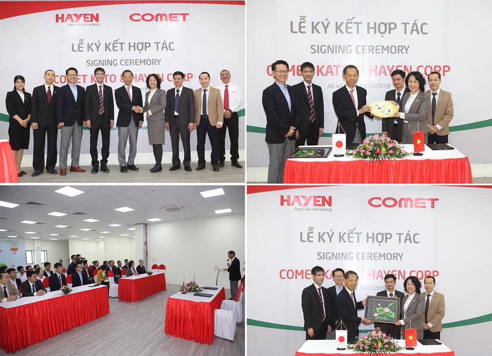 Lễ ký kết thỏa thuận hợp tác chiến lược giữa Hà Yến (Việt Nam) và Comet Kato (Nhật Bản) - 3 Lễ ký kết thỏa thuận hợp tác chiến lược giữa Hà Yến (Việt Nam) và Comet Kato (Nhật Bản) - 3