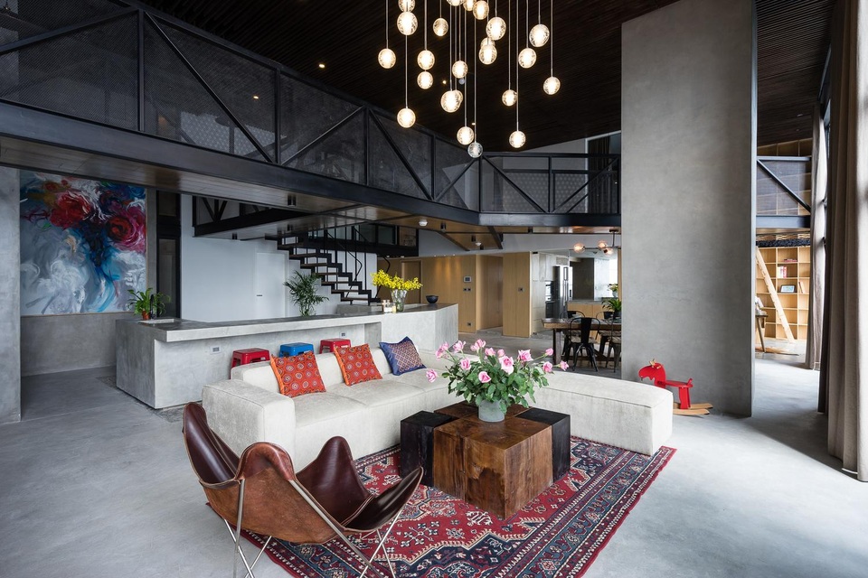 Chung cư rộng 350m2 như trung tâm giải trí thu nhỏ của gia đình ở Hà Nội - 2