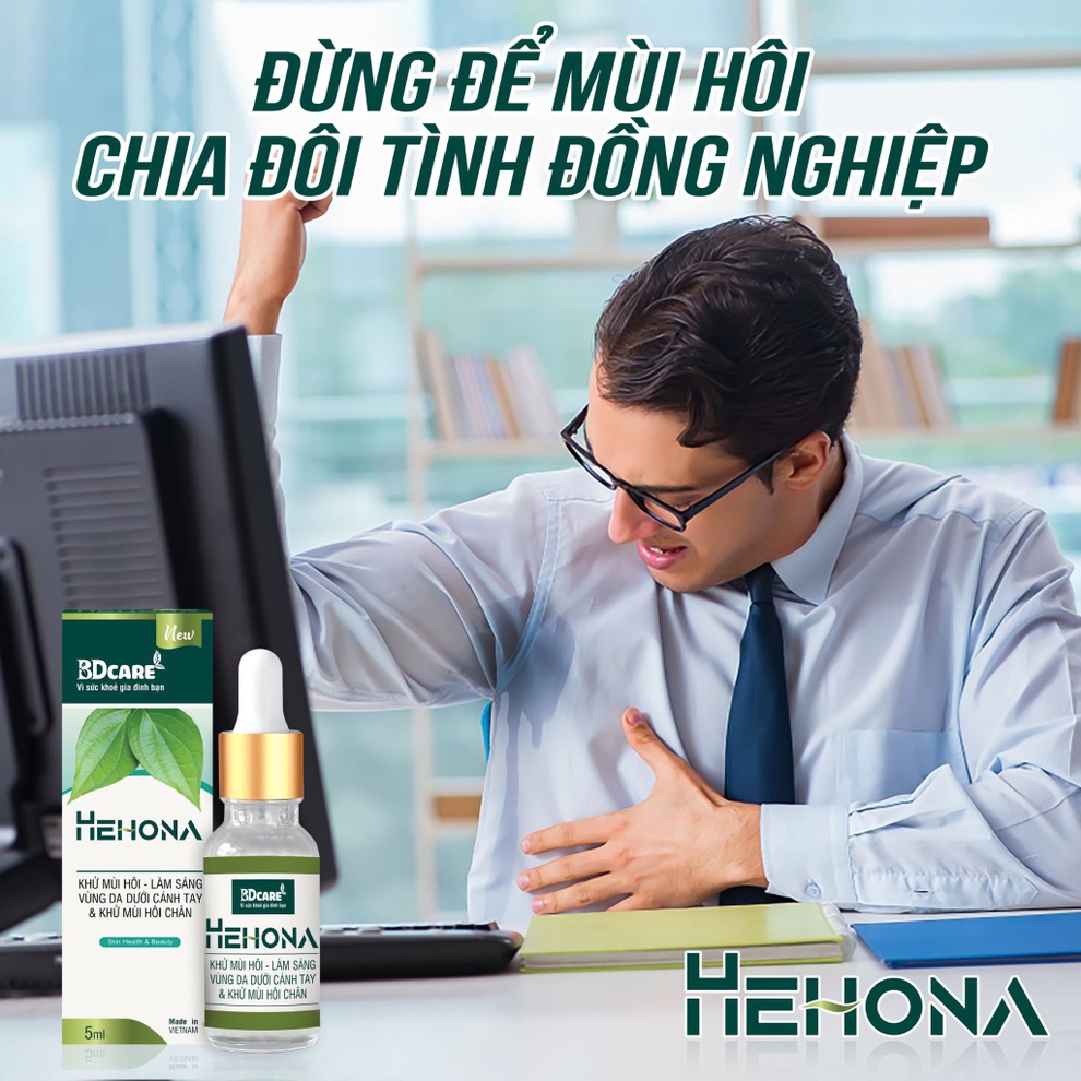 Serum trị hôi nách Hehona - xua tan nỗi lo mùi cơ thể - 3 Serum trị hôi nách Hehona - xua tan nỗi lo mùi cơ thể - 3