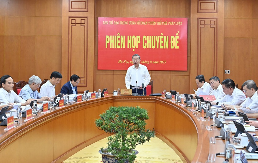 Tổng Bí thư: “Xử lý triệt để các điểm nghẽn, không để cản trở phát triển” - 1