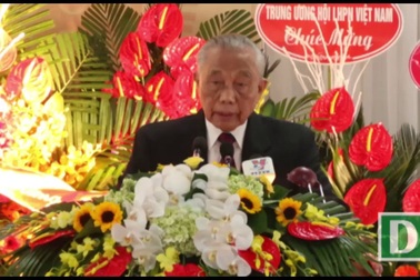 Chủ tịch Nguyễn Mạnh Cầm phát biểu khai mạc Đại hội Hội KHVN