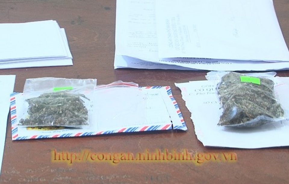 Bắt hai học sinh lớp 11 bán cần sa trước cổng trường học - 2