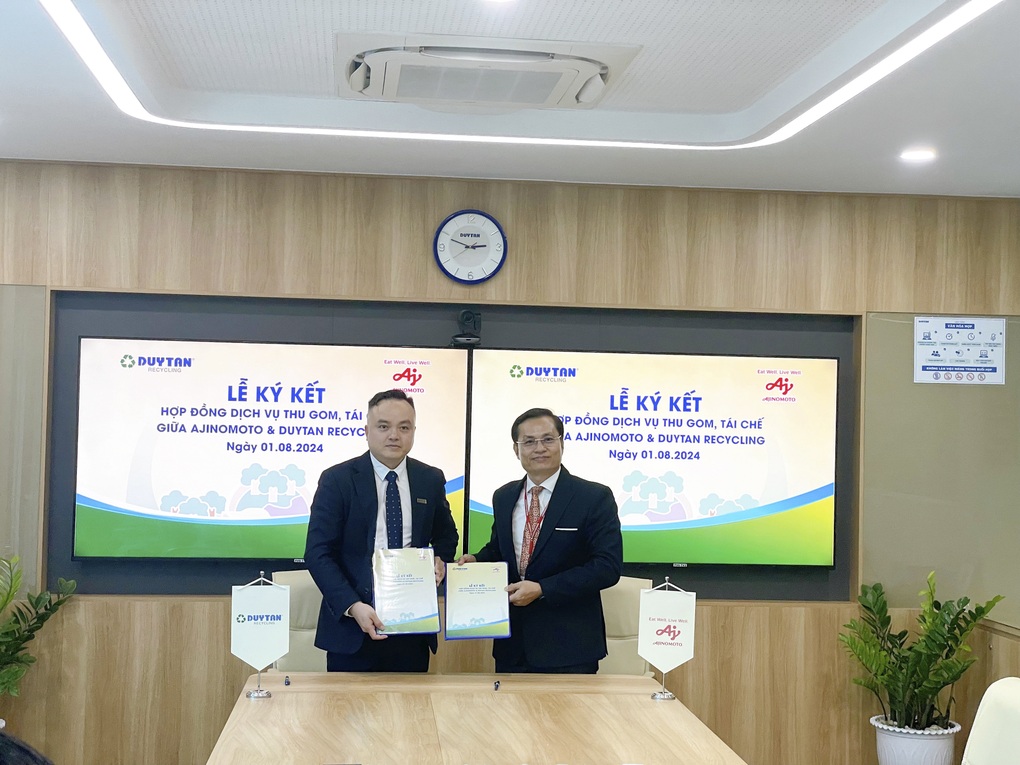DUYTAN Recycling và Ajinomoto Việt Nam hợp tác thu gom, tái chế bao bì - 2 DUYTAN Recycling và Ajinomoto Việt Nam hợp tác thu gom, tái chế bao bì - 2