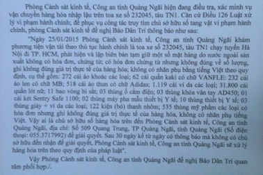 Điều tra lô hàng nhập lậu “vô chủ” bằng đường sắt