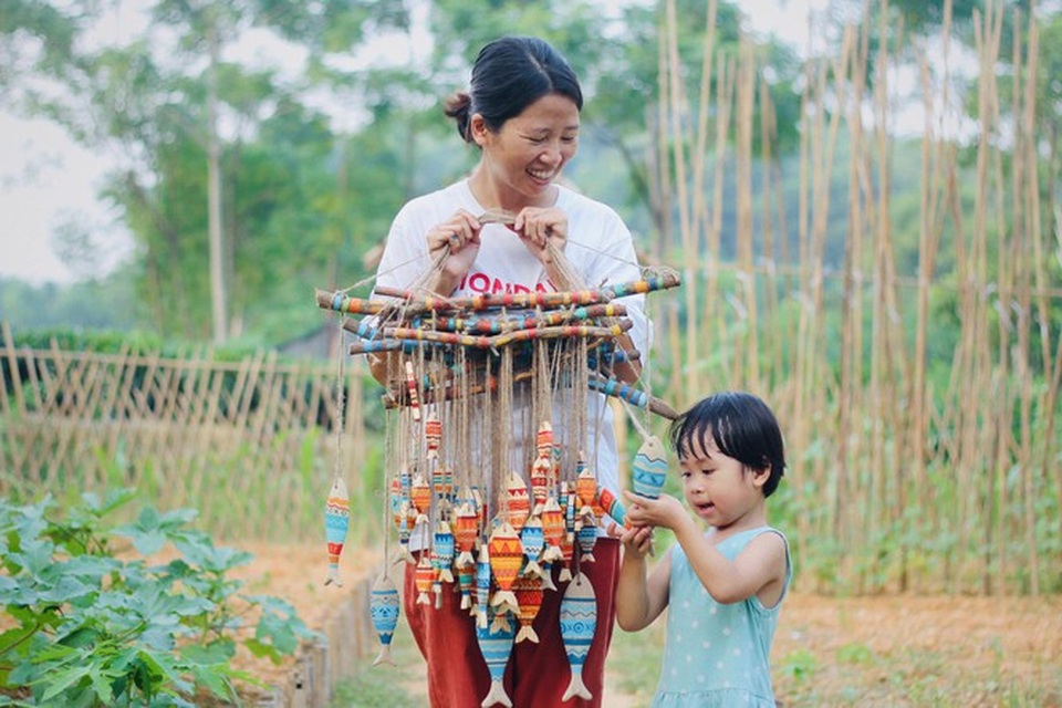Mảnh vườn và những con cá gỗ vạn người mê của cô gái 9X - 5 Mảnh vườn và những con cá gỗ vạn người mê của cô gái 9X - 5