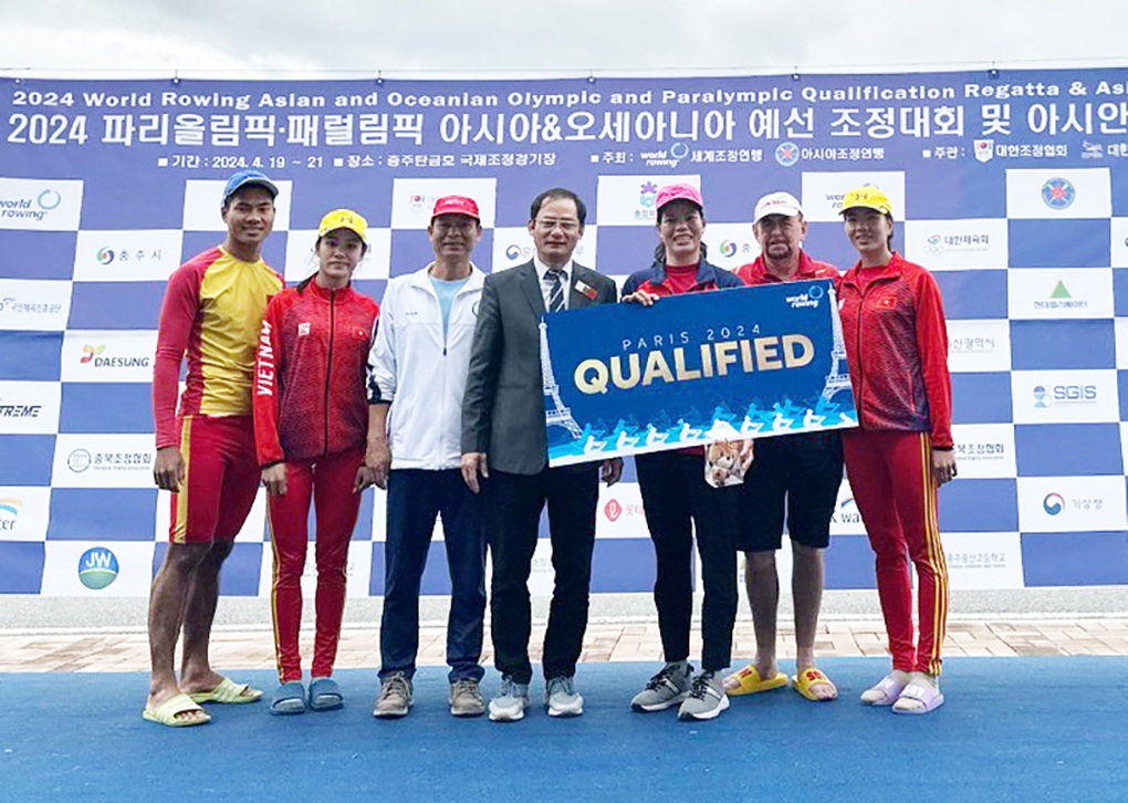Canoeing và rowing Việt Nam xuất sắc giành vé dự Olympic 2024 - 2 Canoeing và rowing Việt Nam xuất sắc giành vé dự Olympic 2024 - 2
