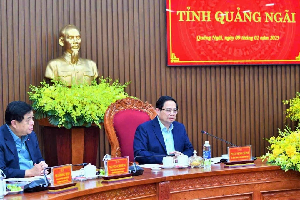 Thủ tướng chỉ rõ 8 nhiệm vụ tỉnh Quảng Ngãi cần tập trung thực hiện - 1 Thủ tướng chỉ rõ 8 nhiệm vụ tỉnh Quảng Ngãi cần tập trung thực hiện - 1