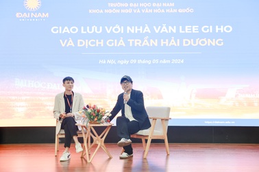 Nhà văn Hàn Quốc Lee Ki Ho yêu các tác phẩm văn học Việt Nam