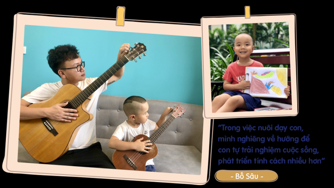 Anh Đức chia sẻ về cách nuôi dạy con.