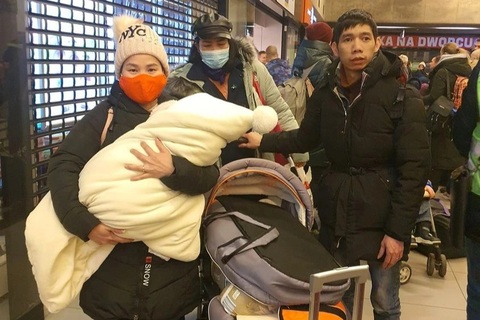 Cuộc chạy loạn nghẹt thở của người Việt ở Ukraine