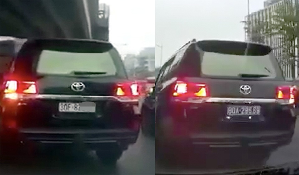 Xe biển trắng “hô biến” thành biển xanh: Xử phạt thế nào? - 1 Xe biển trắng “hô biến” thành biển xanh: Xử phạt thế nào? - 1
