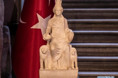 Bức tượng Cybele 1.700 năm tuổi trở lại Thổ Nhĩ Kỳ sau 60 năm