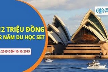Mừng 12 năm sinh nhật Du Học SET – Tặng 12 triệu đồng khi bạn du học Úc