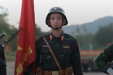 Thượng úy Lê Hoàng Hiệp chính thức xuất hiện ở "Sao nhập ngũ"