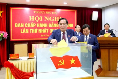 Ông Bùi Minh Châu tái đắc cử Bí thư Tỉnh uỷ Phú Thọ