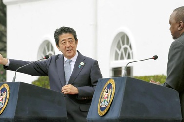 Nhật Bản quyết cạnh tranh ảnh hưởng với Trung Quốc ở châu Phi