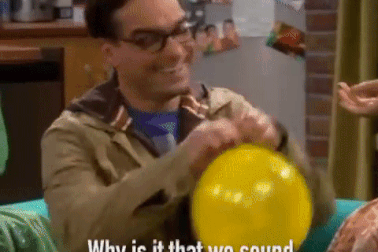 Tại sao giọng của chúng ta bị biến đổi khi hít khí Heli?