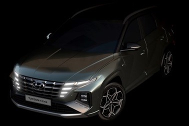 Hyundai "nhá hàng" Tucson N Line 2021 - công suất 300 mã lực?