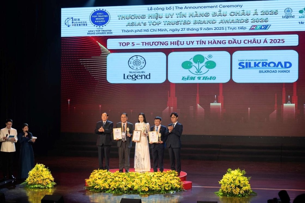 Silkroad Hà Nội vào Top 5 Thương hiệu uy tín hàng đầu châu Á 2025 - 2 Silkroad Hà Nội vào Top 5 Thương hiệu uy tín hàng đầu châu Á 2025 - 2
