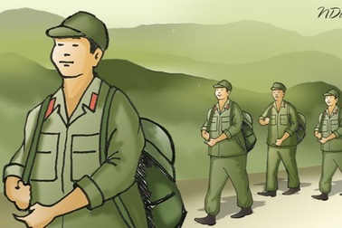 Bộ đội chiến đấu và cống hiến ở thời bình
