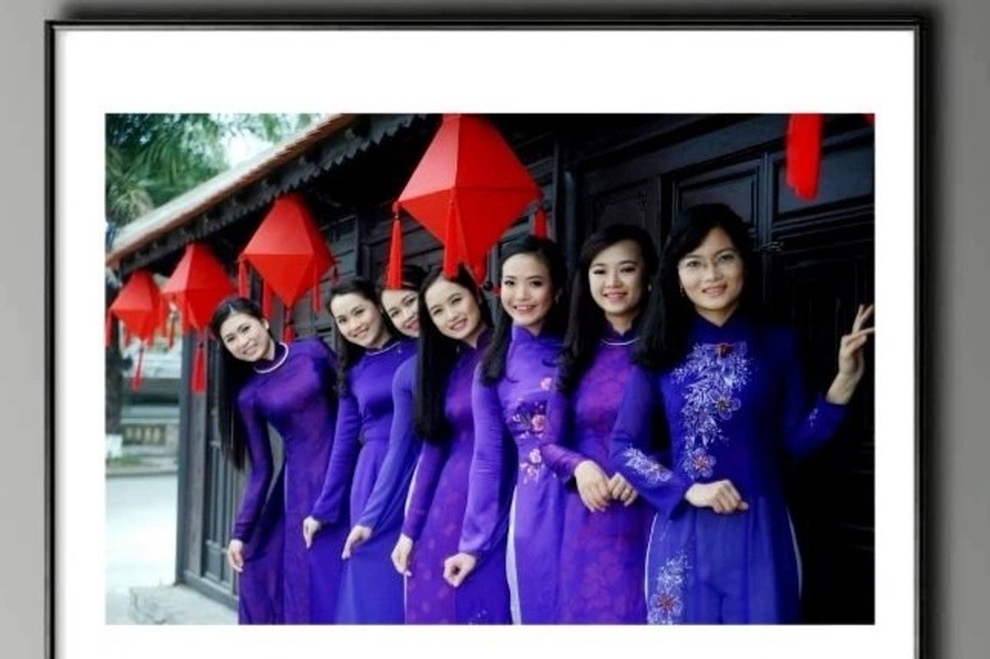 Thú vị xem triển lãm online về tà áo dài Việt Nam - 3 Thú vị xem triển lãm online về tà áo dài Việt Nam - 3