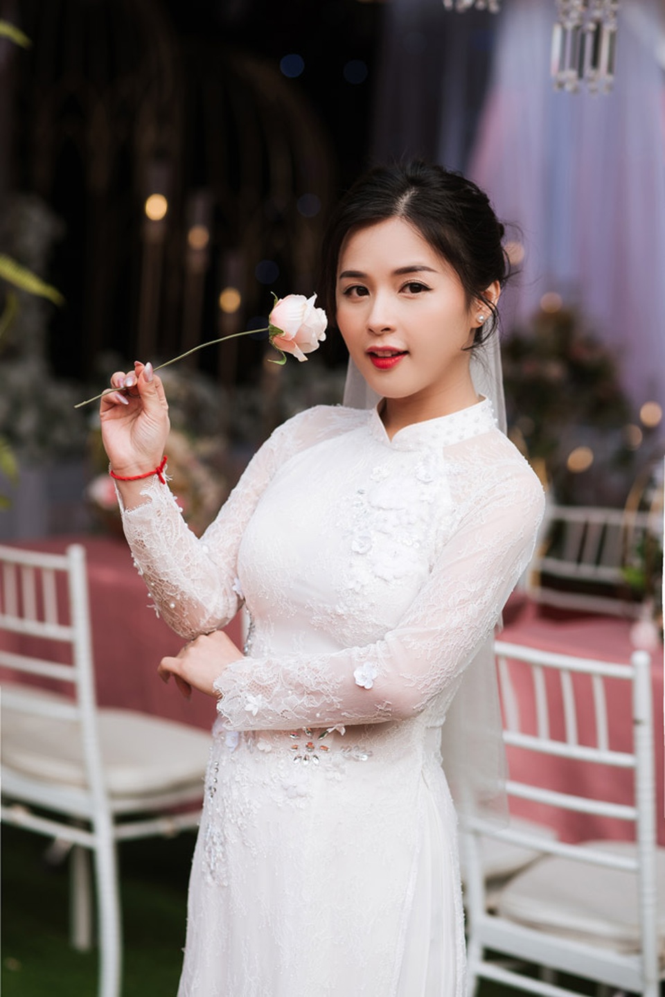 Hot girl dân tộc Tày diện áo cưới xinh lung linh, lên xe hoa về nhà chồng - 6