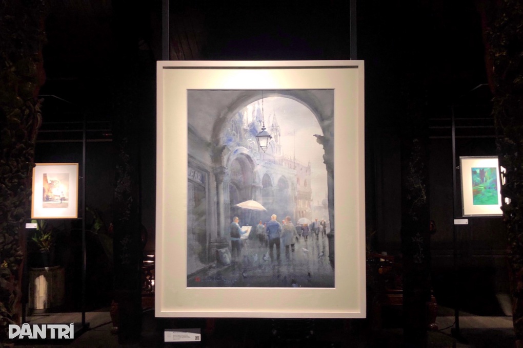 Họa sĩ Việt khắc họa vẻ đẹp nước Ý bằng những nét vẽ tài hoa - 3