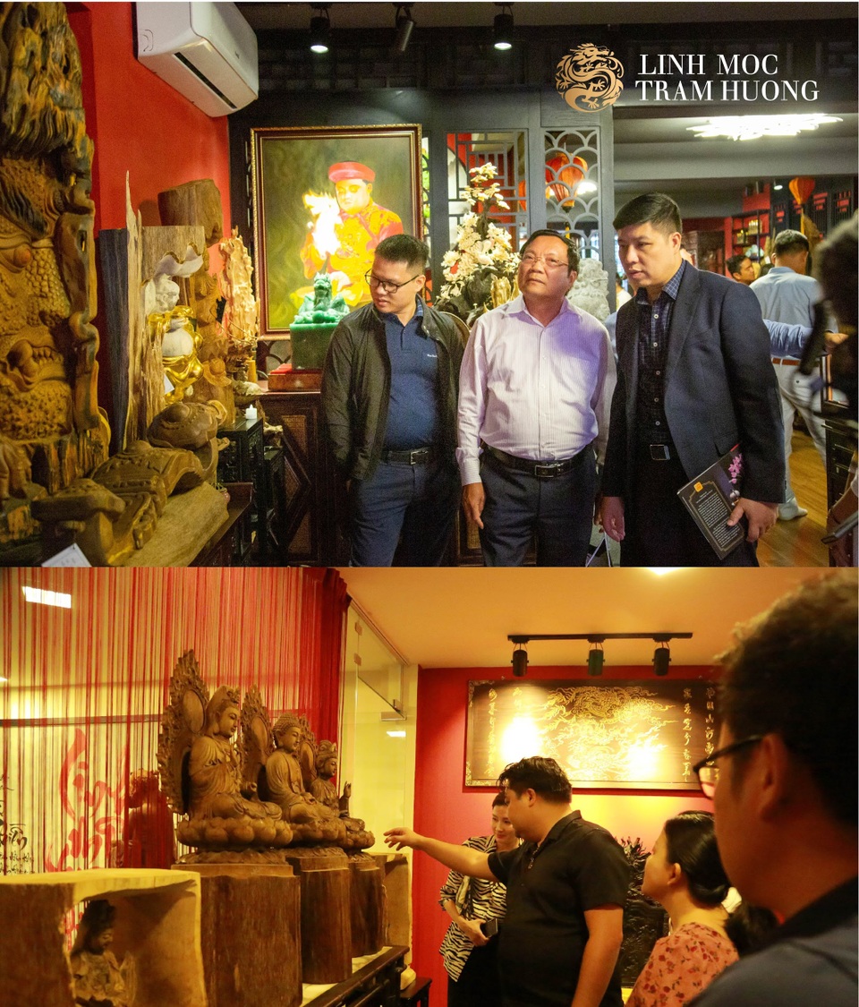 Trầm hương thiền việt khai trương showroom “Linh mộc trầm hương” - 2 Trầm hương thiền việt khai trương showroom “Linh mộc trầm hương” - 2