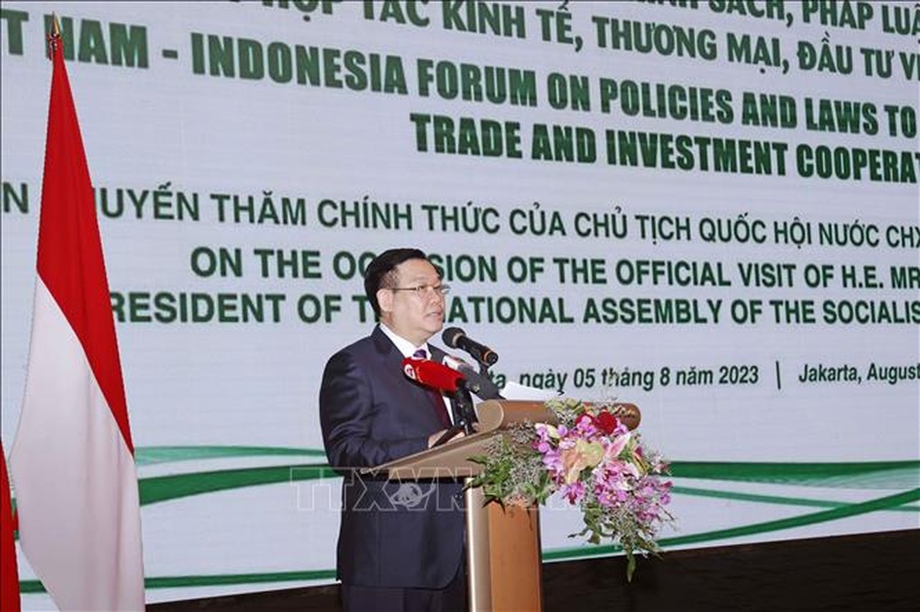 Diễn đàn chính sách, pháp luật thúc đẩy hợp tác kinh tế, thương mại và đầu tư Việt Nam - Indonesia - 3 Diễn đàn chính sách, pháp luật thúc đẩy hợp tác kinh tế, thương mại và đầu tư Việt Nam - Indonesia - 3