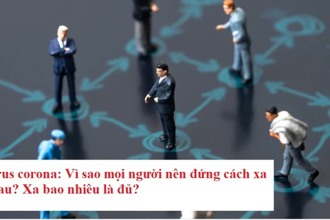 Virus corona: Vì sao mọi người nên đứng cách xa nhau? Xa bao nhiêu là đủ?