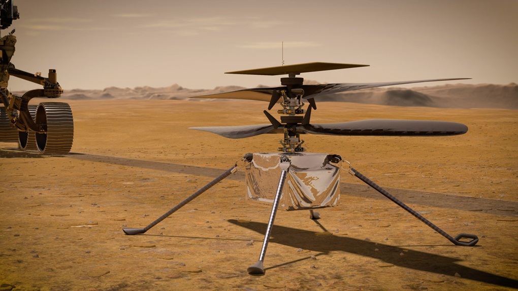 NASA xác định vật thể lạ tấn công trực thăng trên Sao Hỏa - 1 NASA xác định vật thể lạ tấn công trực thăng trên Sao Hỏa - 1