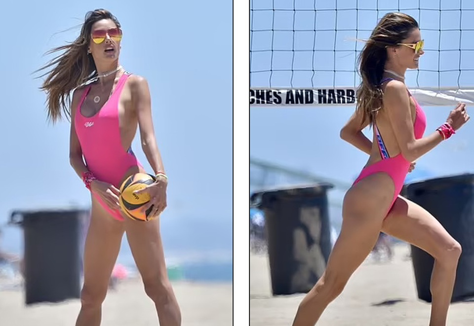 40 tuổi, siêu mẫu Alessandra Ambrosio vẫn đẹp bốc lửa - 8