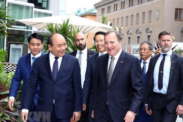 Thủ tướng cảm ơn sự ủng hộ của Chính phủ và nhân dân Thụy Điển