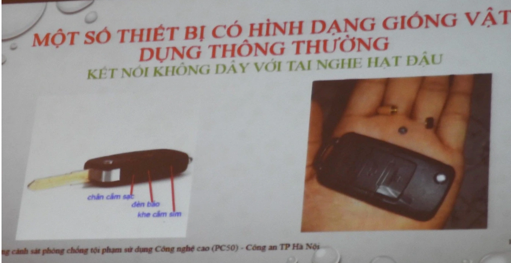 Thiết bị gian lận thi: Chìa khóa ô tô, thẻ ATM thì thầm cũng nghe được - 4 Thiết bị gian lận thi: Chìa khóa ô tô, thẻ ATM thì thầm cũng nghe được - 4