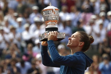 Roland Garros: Halep lần đầu đăng quang "ngôi vị nữ hoàng"