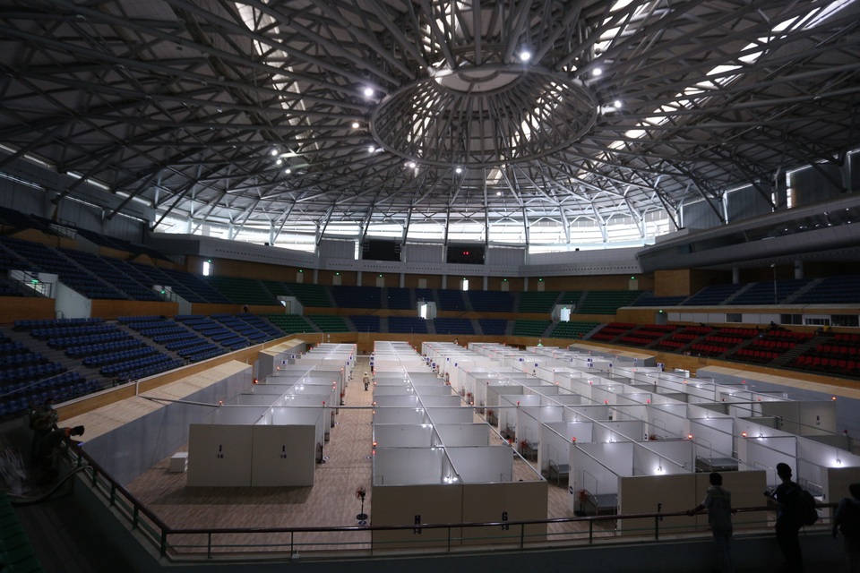 Cận cảnh bệnh viện dã chiến điều trị Covid-19 trước giờ kích hoạt - 17 Cận cảnh bệnh viện dã chiến điều trị Covid-19 trước giờ kích hoạt - 17