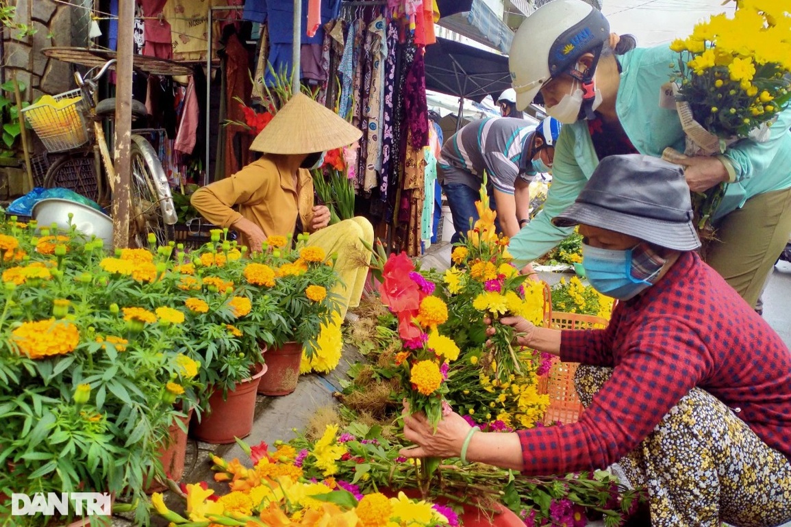 Giá hoa Tết leo thang chóng mặt, có loại đắt gấp 3 - 2 Giá hoa Tết leo thang chóng mặt, có loại đắt gấp 3 - 2