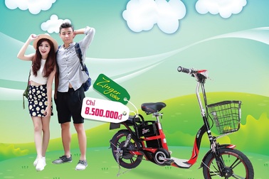 Xe đạp điện HKbike giá sốc mở bán trong 24 giờ tới