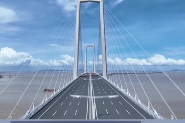 Choáng ngợp trước cầu vượt biển lập 10 kỷ lục thế giới của Trung Quốc