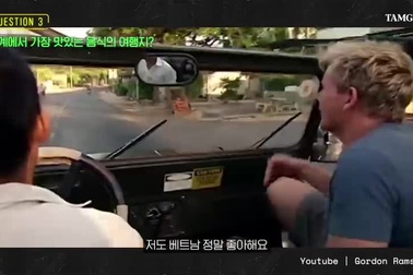 Đầu bếp Gordon Ramsay mê ẩm thực Việt Nam