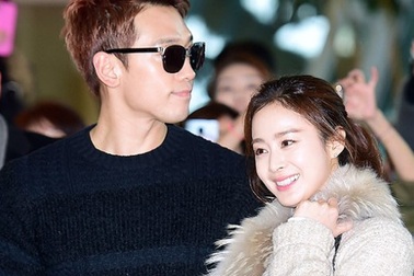 Kim Tae Hee được “ông xã” đưa đi nghỉ trước khi sinh con